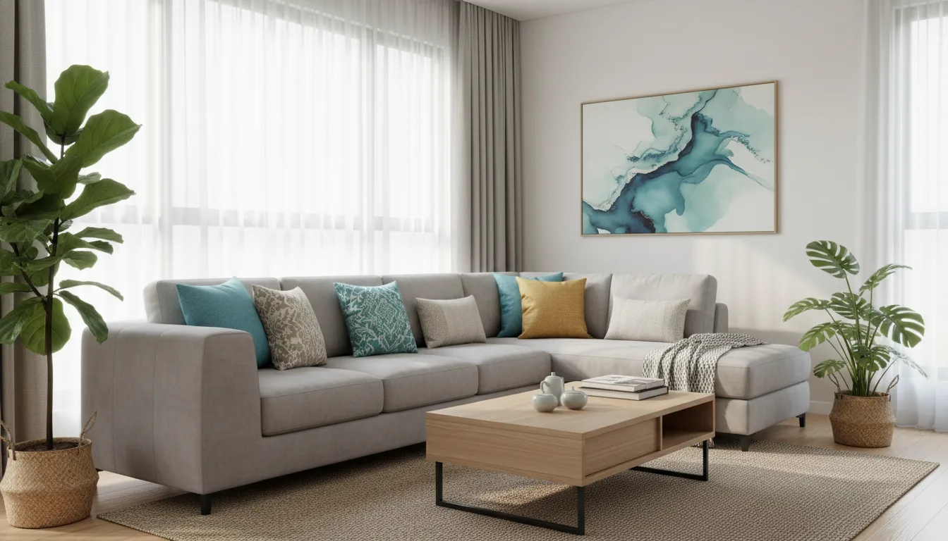 A Malaysian living room