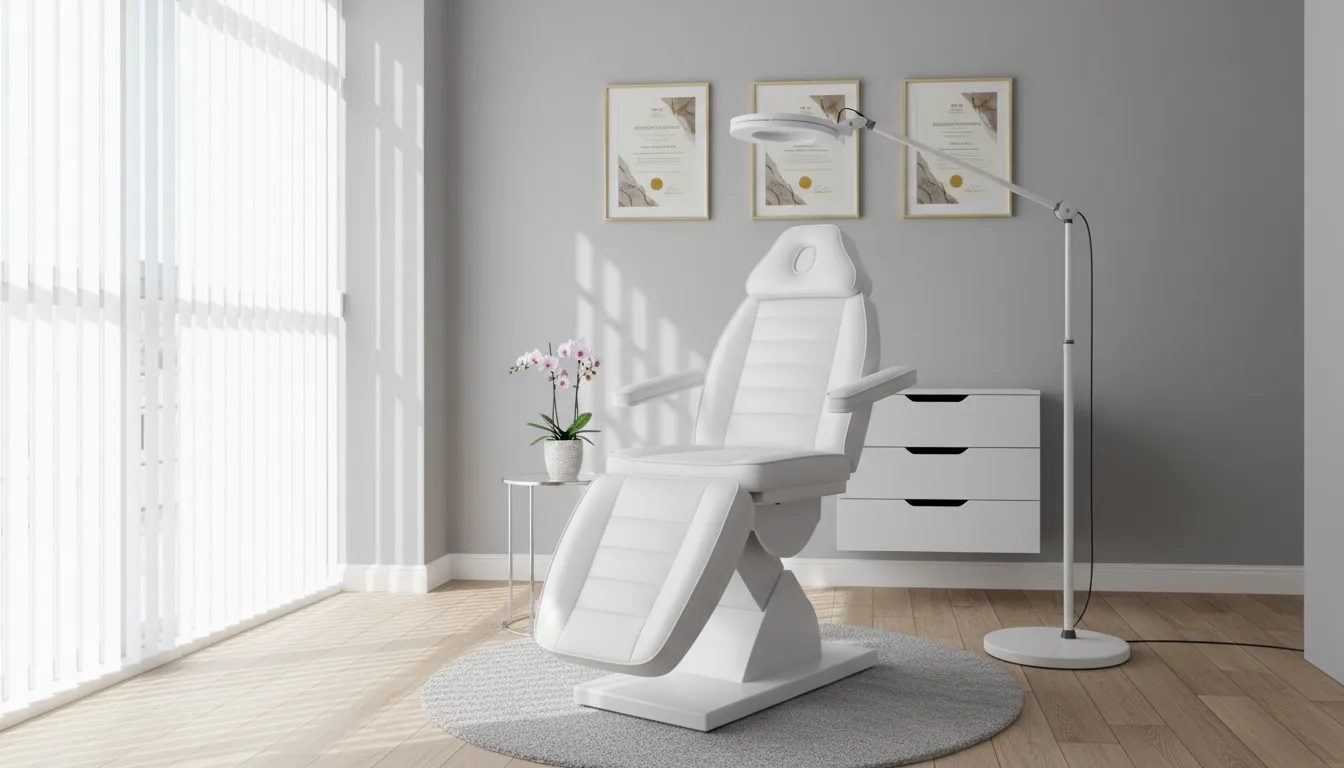 An aesthetic clinic consultation room
